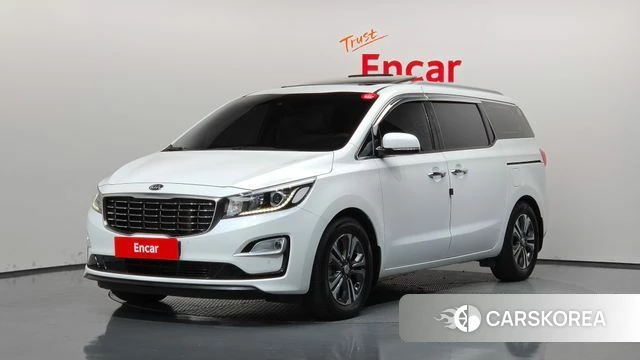 Kia The New Carnival 2020 Белый из Кореи