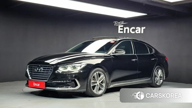 Hyundai Grandeur IG 2018 Черный из Кореи