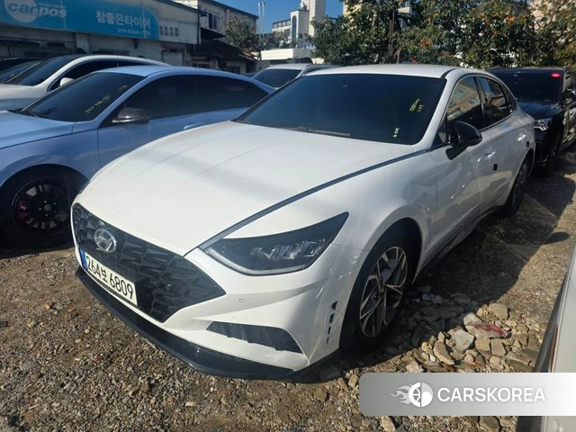 Hyundai Sonata (DN8) 2021 Белый из Кореи
