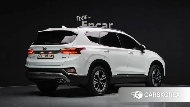 Hyundai Santa Fe TM 2018 Белый из Кореи