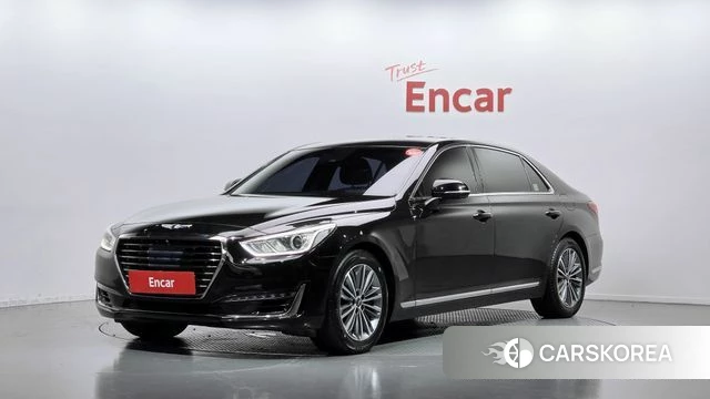 Genesis EQ900 2018 Черный из Кореи