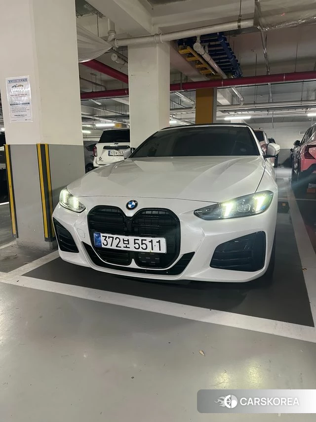 BMW 4 Series (G22) 2024 Белый из Кореи
