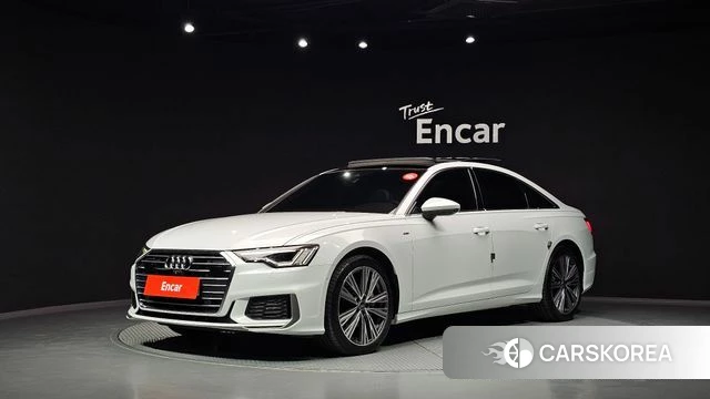 Audi A6 (C8) 2022 Белый из Кореи