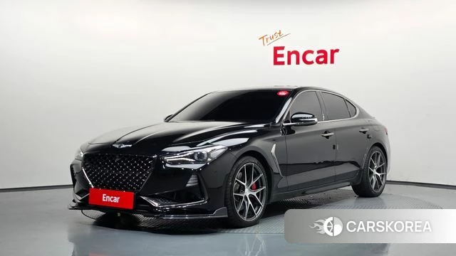 Genesis G70 2019 Черный из Кореи