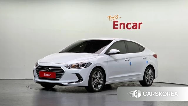 Hyundai Avante AD 2018 Белый из Кореи