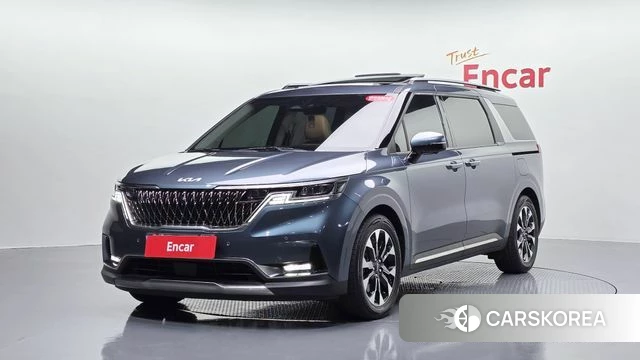 Kia Carnival 4th generation 2023 Синий из Кореи
