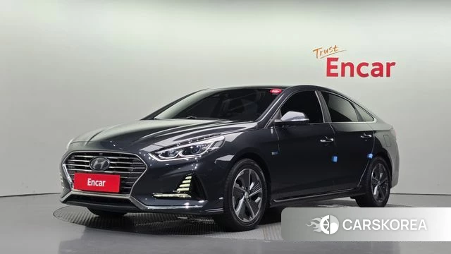 Hyundai Sonata New Rise Hybrid 2018 Серый из Кореи