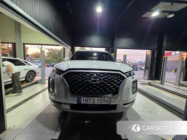 Hyundai Palisade 2021 Белый из Кореи