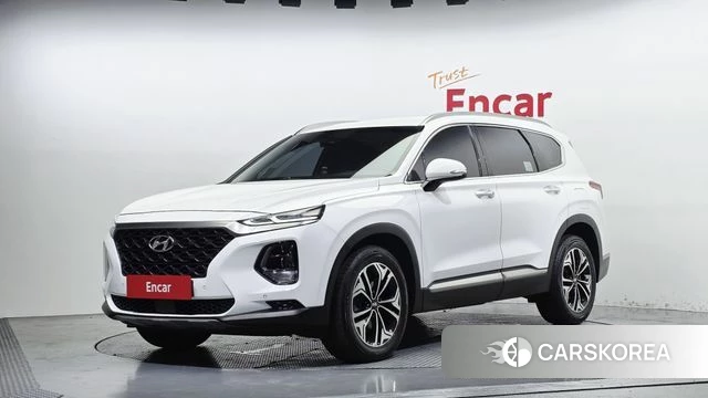 Hyundai Santa Fe TM 2018 Белый из Кореи