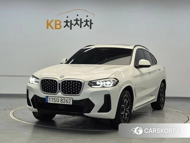 BMW X4 (G02) 2022 Белый из Кореи