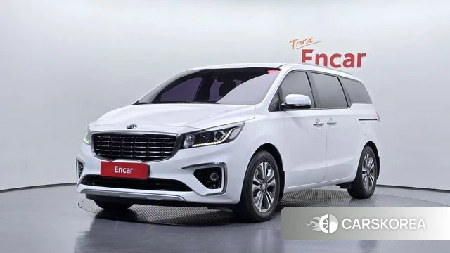 Kia The New Carnival 2019 Белый из Кореи
