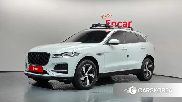 Jaguar F-PACE 2021 Белый из Кореи