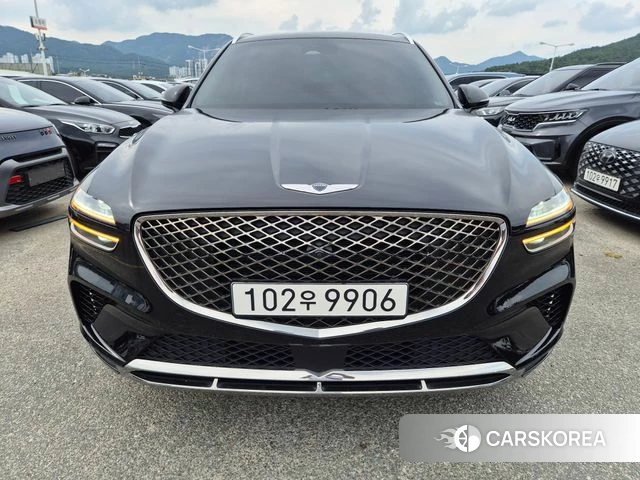 Genesis GV70 2022 Черный из Кореи