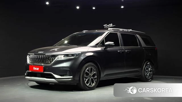 Kia Carnival 4th generation 2022 Серый из Кореи