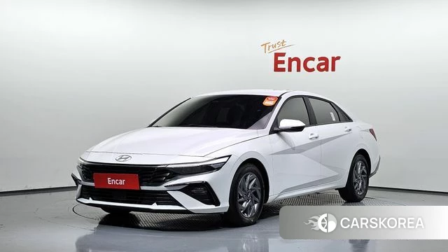 Hyundai The New Avante (CN7) 2023 Белый из Кореи