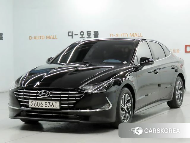 Hyundai Sonata Hybrid (DN8) 2021 Черный из Кореи