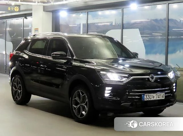 Ssangyong Beautiful Korando 2024 Черный из Кореи