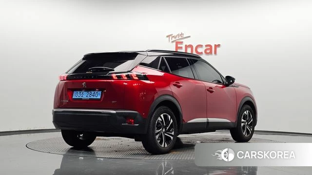 Peugeot e-2008 second generation 2023 Красный из Кореи