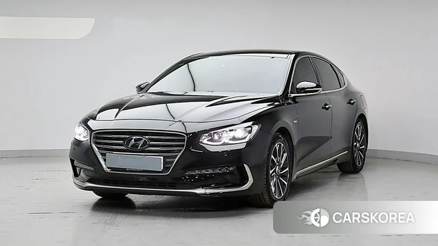 Hyundai Grandeur IG Hybrid 2019 Черный из Кореи