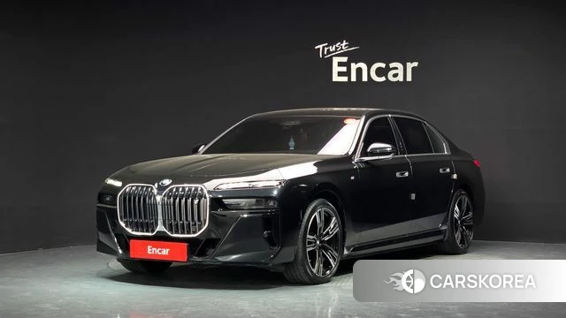 BMW i7 (G70) 2023 Черный из Кореи, фото 2
