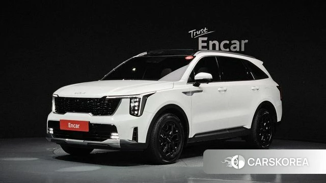 Kia The New Sorento 4th Generation 2023 Белый из Кореи