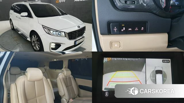 Kia The New Carnival 2018 Белый из Кореи