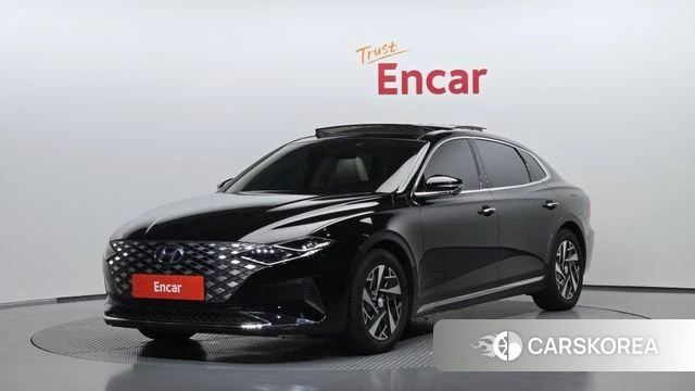 Hyundai The New Grandeur IG Hybrid 2022 Черный из Кореи