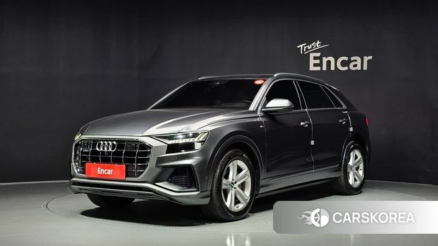 Audi Q8 (4M) 2021 Серый из Кореи