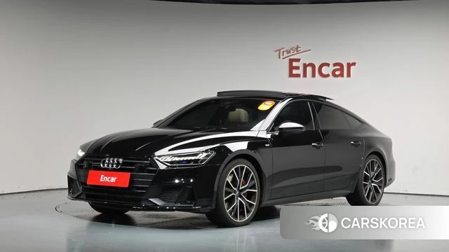 Audi A7 (4K) 2023 Черный из Кореи