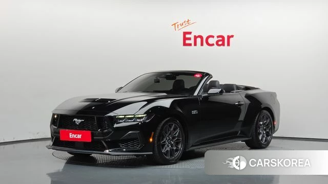 Ford Mustang 7th Generation 2024 Черный из Кореи