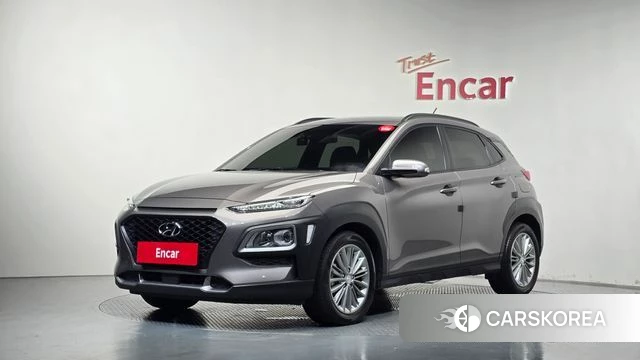 Hyundai Kona 2018 Серебристо-серый из Кореи