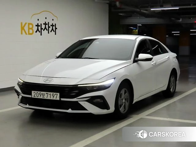 Hyundai The New Avante (CN7) 2023 Белый из Кореи