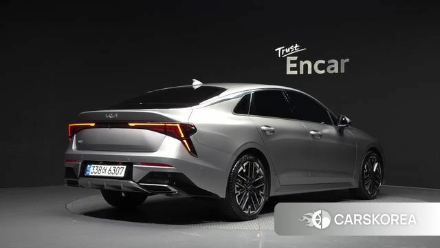 Kia The New K5 3rd generation 2024 Серебристо-серый из Кореи