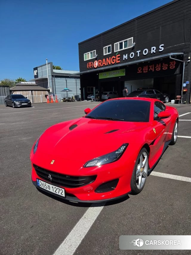 Ferrari Portofino 2018 Красный из Кореи