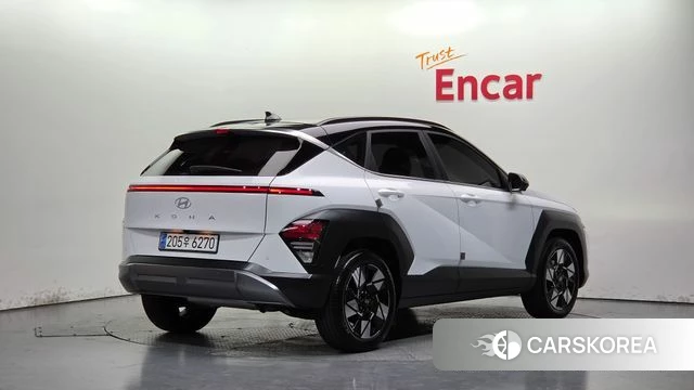 Hyundai Kona Hybrid (SX2) 2023 Белый из Кореи
