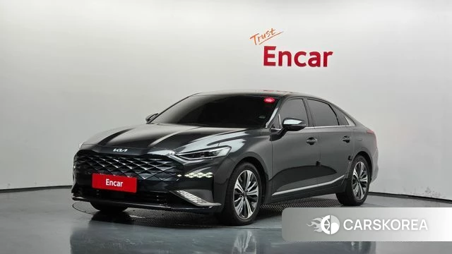 Kia K8 Hybrid 2021 Серый из Кореи
