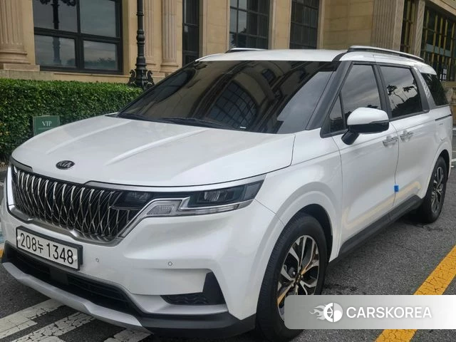 Kia Carnival 4th generation 2021 Белый из Кореи