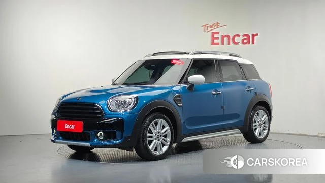 Mini Cooper Countryman 2020 Синий из Кореи