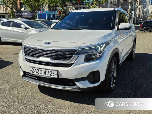 Kia Seltos 2020 Белый из Кореи