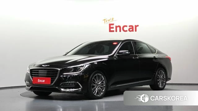 Genesis G80 2018 Черный из Кореи