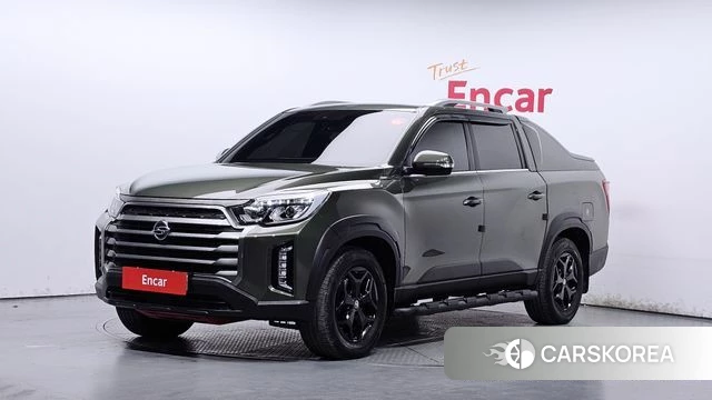 Ssangyong The New Rexton Sport 2021 Зеленый из Кореи