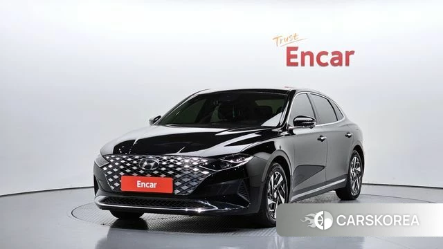 Hyundai The New Grandeur IG Hybrid 2022 Черный из Кореи