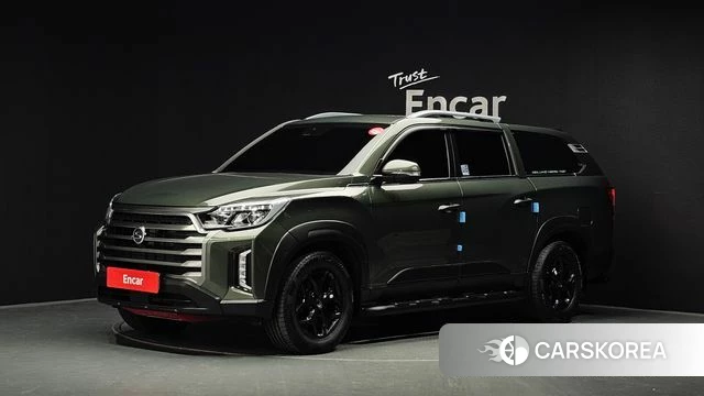 Ssangyong The New Rexton Sport 2022 Зеленый из Кореи