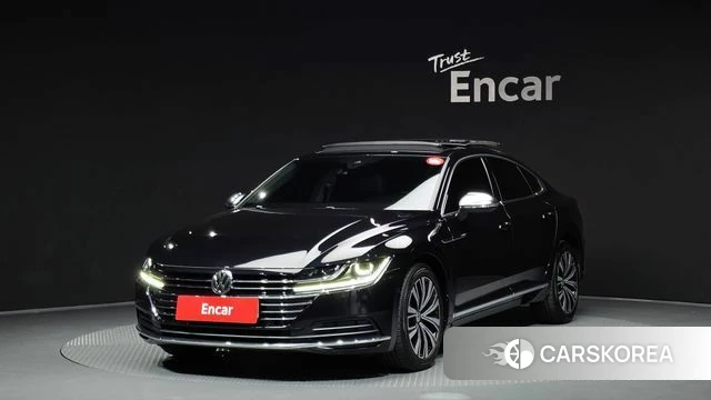 Volkswagen Arteon 2019 Черный из Кореи