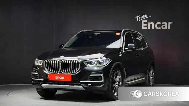BMW X5 (G05) 2021 Черный из Кореи