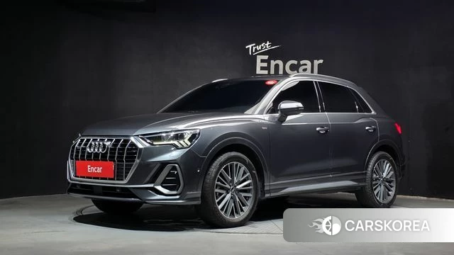 Audi Q3 (F3) 2022 Серый из Кореи, фото 2