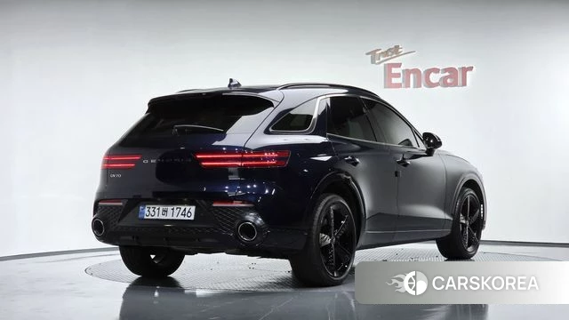 Genesis GV70 2021 Синий из Кореи