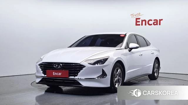 Hyundai Sonata (DN8) 2019 Белый из Кореи