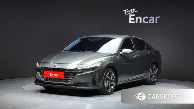 Hyundai Avante (CN7) 2020 Серый из Кореи
