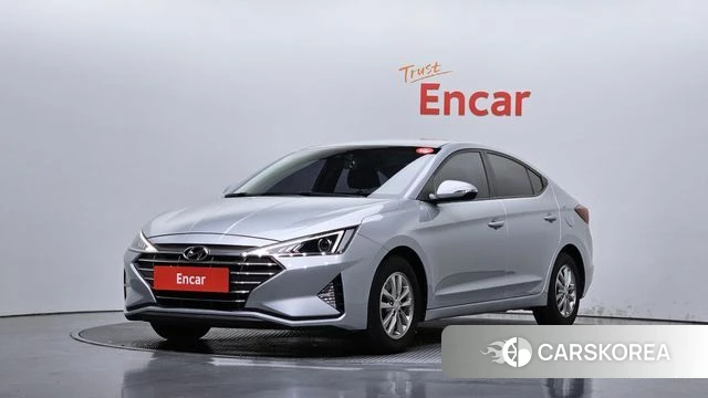 Hyundai The New Avante AD 2019 Светло-серебряный цвет из Кореи